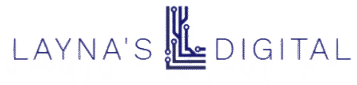 Layna's Digitals logo